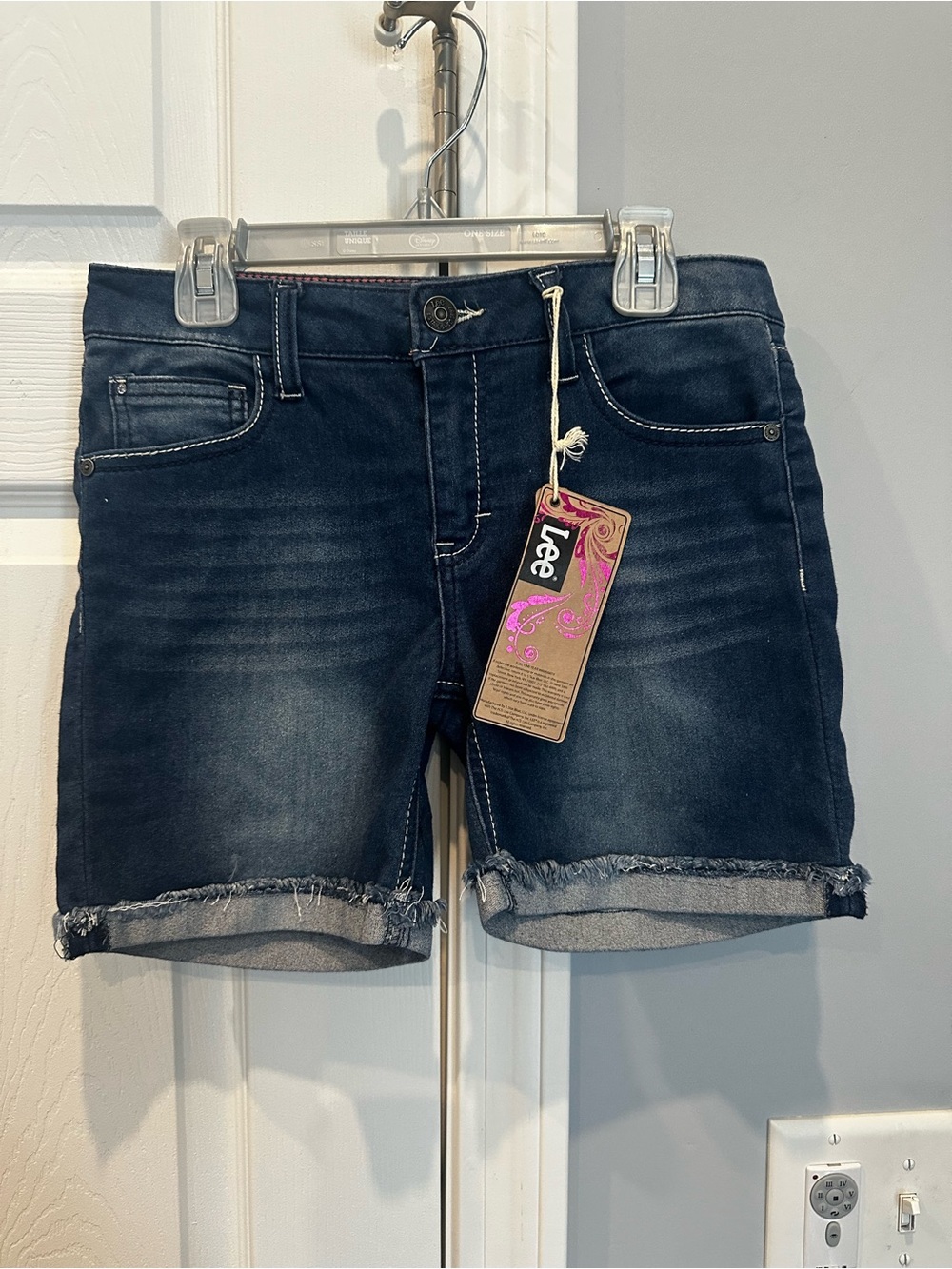 Lee girls's Dark Indigo Denim Shorts